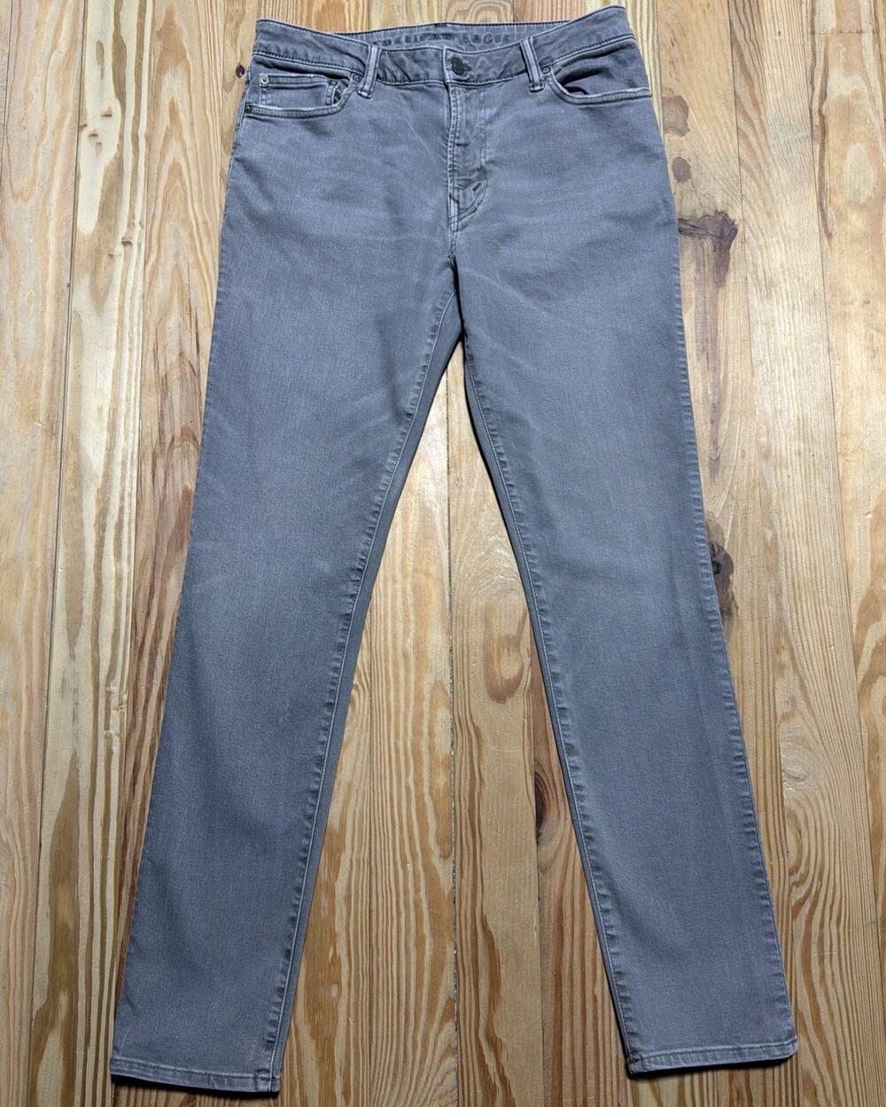 American Eagle Size 32x34 Gray denim Slim Straight Next Level Stretch